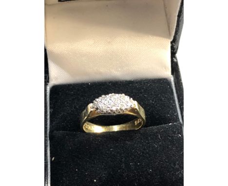 18ct gold diamond ring 