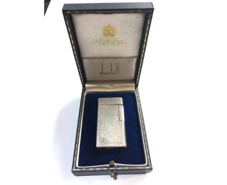 Vintage boxed dunhill lighter 