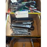 LOT (9) CAT LINE WRENCHES