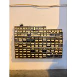 6' X 4' "O" RING ORGANIZER W/MISC. SIZE "O" RINGS