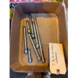 LOT (7) CRAFTSMAN 3/8" DRIVE EXTENSIONS IN MULTIPLE LENGTHS
