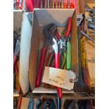 LOT (6) SNAP-ON PLIERS, ASSTD. SIZES & TYPES
