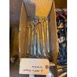 LOT (6) SNAP-ON METRIC WRENCHES, ASSTD. SIZES