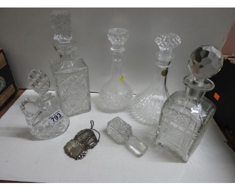 Decanters and Decanter Labels 