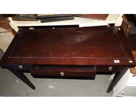 Modern Console Table with Three Drawers 