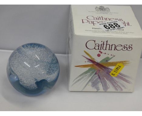 Caithness Paperweight with Original Box 