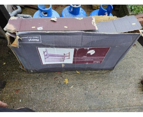 Boxed Garden Bench 