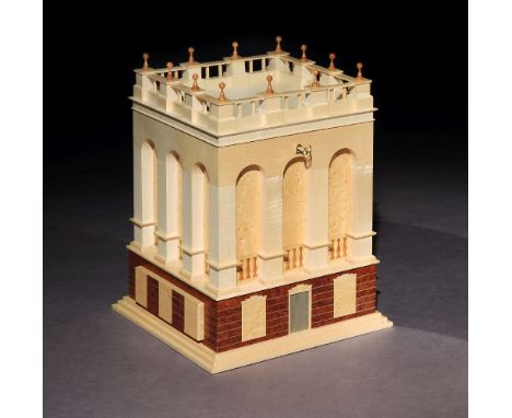 A David Linley for Dunhill architectural jewellery box,c.1994, David Linley for Alfred Dunhill Folly box (1) 'The Lodge', a m