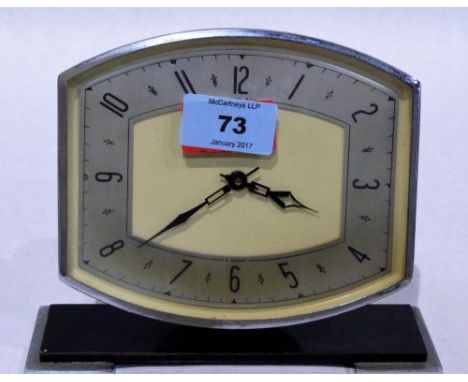 An Art Deco Garrard 8 day mantle clock