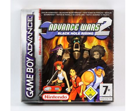 Advance Wars 2 - Black hole Rising - Factory Sealed - Game Boy Advanced - Red Seal. This lot contains a factory sealed copy o