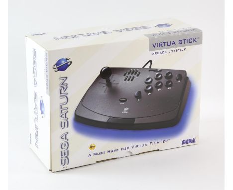 SEGA Saturn Virtua Stick Arcade Joystick (MK-80112) - New & Unused in Box. This lot contains a boxed Virtua Stick - Arcade Jo