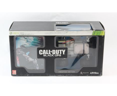 Call of Duty Black Ops Prestige Edition - Sealed - XBOX 360This lot contains a sealed Call of Duty Black ops Prestige edition