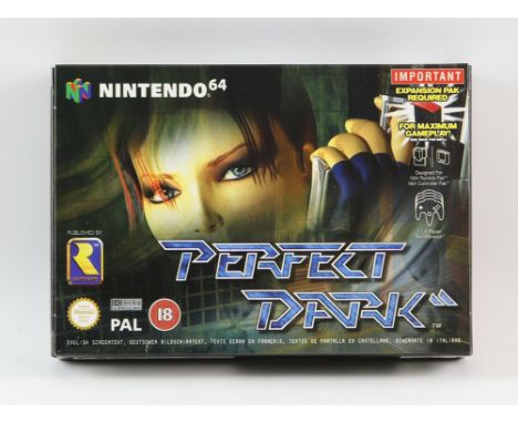 Perfect Dark - Boxed &amp; Complete - N64 This lot contains a copy of Perfect Dark for the Nintendo 64. This is a PAL copy of