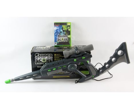Sniper Scope Complete - Game - Light Rifle & Shotgun - Original XBOX. This lot contains a boxed and fully working Sniper Scop