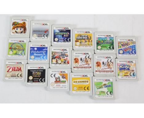 17 Nintendo 3DS Demo CartridgesThis lot contains 17 official Nintendo 3DS Demo cartridges, these were not available for resal