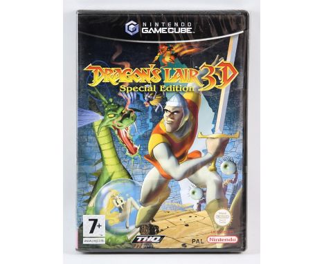 Dragon's Lair 3D - Factory Sealed - GameCube - Red Seal. This lot contains a factory sealed copy of Dragon's Lair 3D for the 