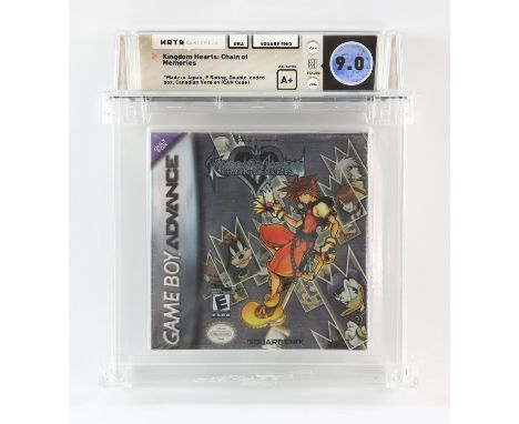 Kingdom Hearts Chain of Memories WATA 9.0 A+ Sealed - GBAThis game has been graded a 9.0 and A+ by WATA. This is the Game Boy