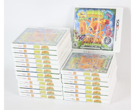 Sealed Moshi Monsters - Katsuma Unleashed x20 - Nintendo 3DS This lot contains an entire case of Moshi Monsters Katsuma Unlea