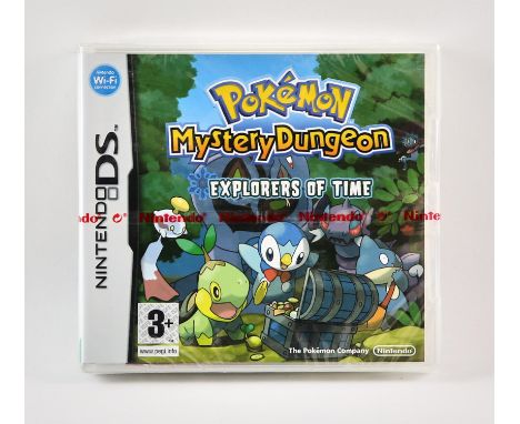 Pokémon Mystery Dungeon - Explorers of Time - Factory Sealed - Nintendo Game Boy Advanced.   This lot contains a factory seal