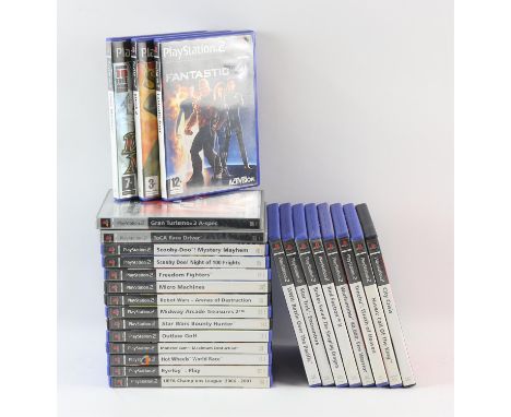 25 PlayStation 2 games - Titles include Dual Masters, Freedom Fighters, Shrek 2. These are all the European PAL edition. Prov