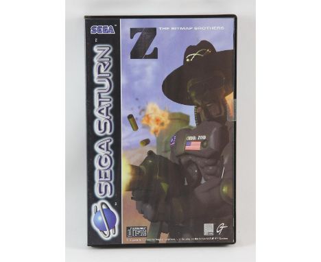 Z The Bitmap Brothers - New With Factory Tear Strip - SEGA Saturn This lot contains Z The Bitmap Brothers for the SEGA Saturn