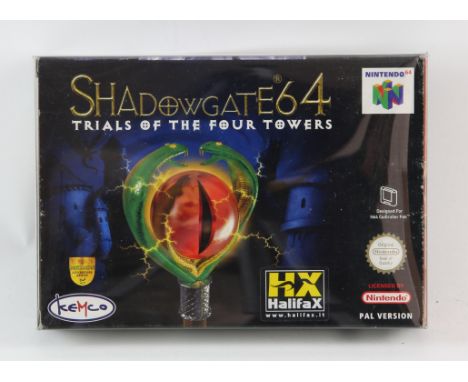 ShadowGate 64 - Boxed, New & Complete - N64 This lot contains a boxed copy of ShadowGate 64 for the Nintendo 64. This is a PA