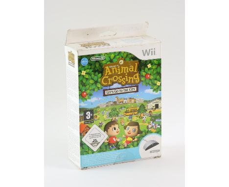 Animal Crossing 'Let's Go To the City'- Sealed - Limited Edition - Nintendo Wii.   This lot contains a sealed copy of Animal 