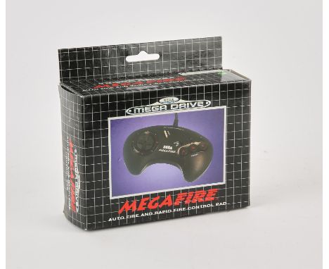 Sega Mega Drive Mega Fire Controller New - Boxed/Unused.  This lot contains a boxed and unused Mega Fire controller for the S