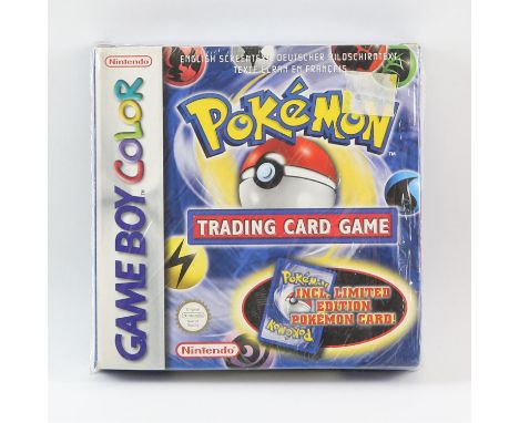 Pokémon Trading Card Game - Sealed - Game Boy Color. This lot contains a sealed copy of Pokémon Trading Card Game for the Nin