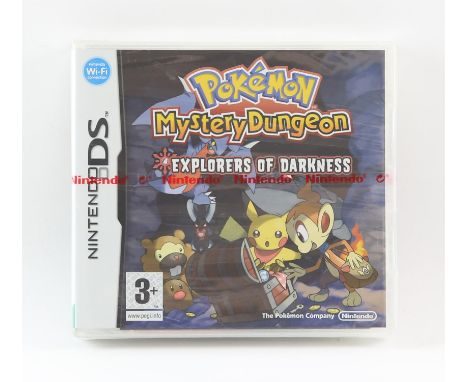 Pokémon Mystery Dungeon - Explorers of Darkness - Sealed - Nintendo DS.   This lot contains a sealed copy of Pokémon Mystery 