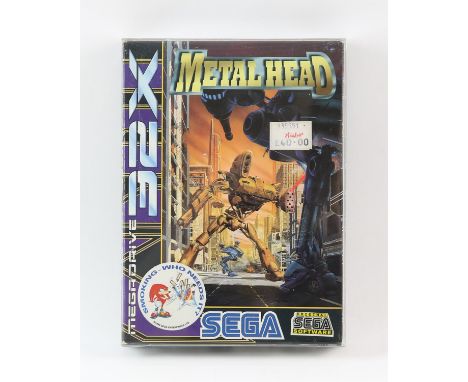 Metal Head - New With Factory Tear Strip - SEGA 32X This lot contains Metal head for the 32X. This item is brand new and has 