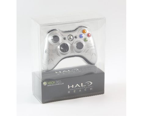 Halo Reach Wireless Controller - New & Sealed - XBOX 360. This lot contains a sealed Halo Reach Wireless Controller for the M