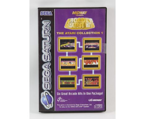 Arcade's Greatest Hits The Atari Collection 1 - New With Factory Tear Strip - SEGA Saturn This lot contains Arcade's Greatest