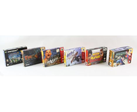 Nintendo 64 Games Collection 6 Boxed Games This lot contains six boxed N64 games: 1080 SnowboardingWCW MayhemReady 2 Rumble B
