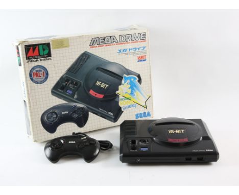 Sega Mega Drive 1 Red Label Japanese Version JAP+PAL BoxedThis lot contains a boxed Japanese Sega Mega Drive model 1. This mo
