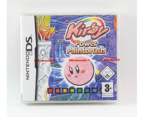 Kirby - Power Paintbrush - Factory Sealed - Nintendo DS.   This lot contains a factory sealed copy of Kirby - Power Paintbrus