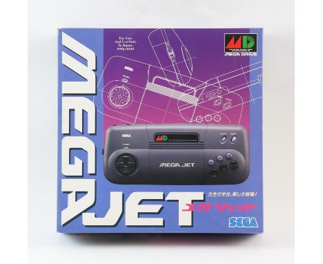 SEGA Mega Jet Boxed, New and Unused. The Sega Mega Jet was a handheld version of the Sega Mega Drive. It was exclusive to Jap
