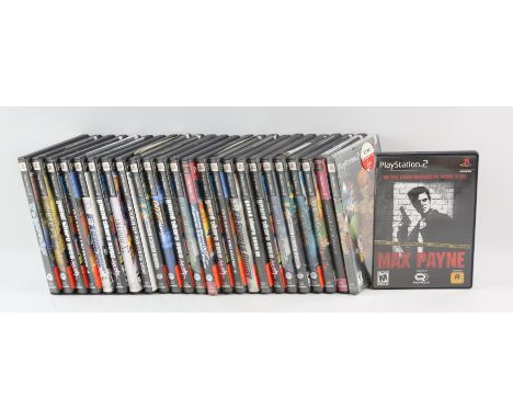 25 PlayStation 2 games - Titles include Grand Theft Auto Vice City, 007 night fire, Harry Potter Chamber of secrets. These ar