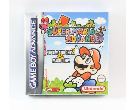 Super Mario Advance - Factory Sealed - Game Boy Advanced - Red Seal. This lot contains a factory sealed copy of Super Mario A