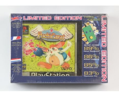 Puchi Carat - Limited Edition - PlayStation 1 / PS1 - New & Sealed. This game is factory sealed and features the limited edit