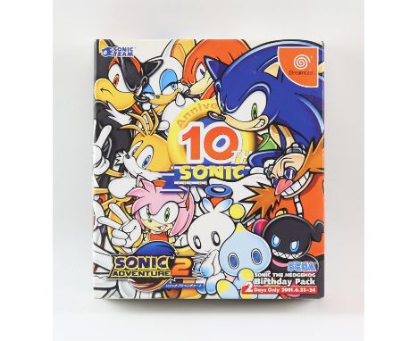 Sonic Adventure 2 - Sealed - Sega Dreamcast 10th Anniversary Special Edition.This lot features the Japanese exclusive edition