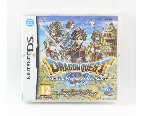 Dragon Quest IX - Sentinels of the Starry Skies - Factory Sealed - Nintendo DS.   This lot contains a factory sealed copy of 