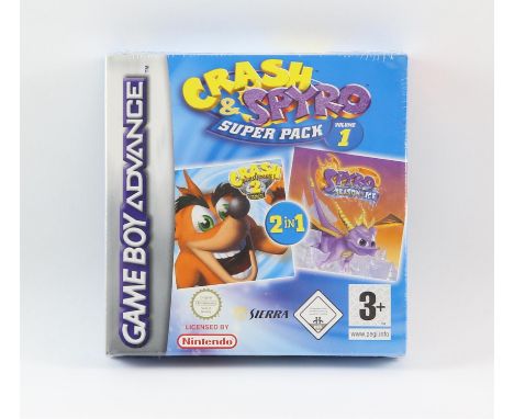 Crash & Spyro Super pack Volume 1 - Sealed - Game Boy Color. This lot contains a sealed copy of Crash & Spyro Super pack Volu