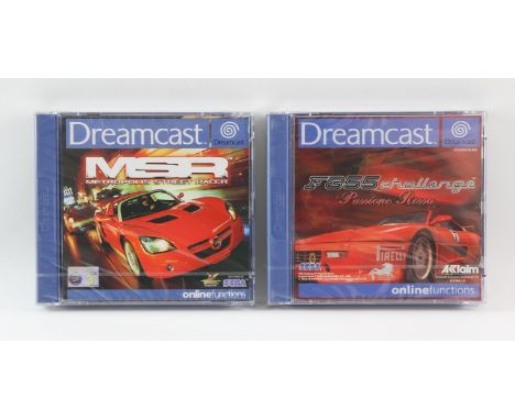 MSR Metropolis Street Racer & F355 Challenge - Sealed - SEGA DreamcastThis lot contains two games, MSR Metropolis Street Race
