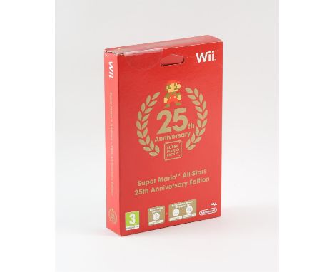 Super Mario All-Stars 25th Anniversary Edition - Sealed - Nintendo Wii. This lot contains a sealed copy of Super Mario All-St