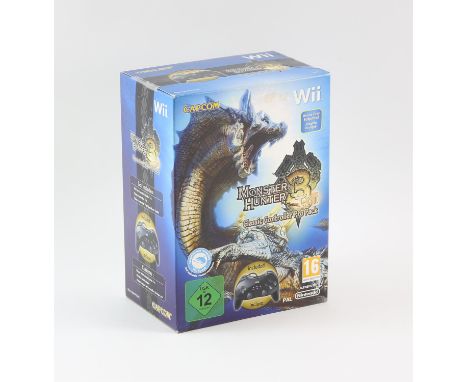 Monster Hunter 3 Tri - Classic Controller Pro Pack - New & Sealed - Nintendo Wii. This lot contains a sealed copy of Monster 