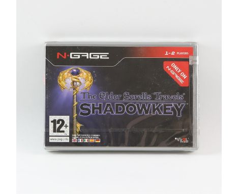 The Elder Scrolls Travels - Shadowkey - New & Sealed - N.Gage.  This lot contains a sealed copy of The Elder Scrolls Travels 