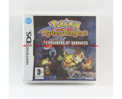 Pokémon Mystery Dungeon - Explorers of Darkness - Sealed - Nintendo DS.   This lot contains a sealed copy of Pokémon Mystery 