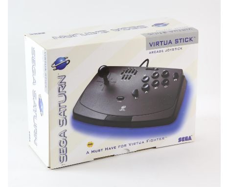 SEGA Saturn Virtua Stick Arcade Joystick (MK-80112) - New & Unused in Box. This lot contains a boxed Virtua Stick - Arcade Jo