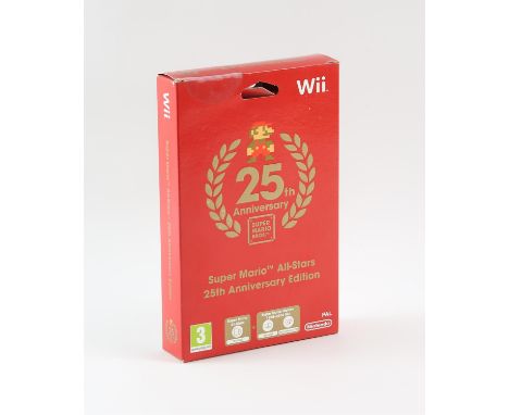 Super Mario All-Stars 25th Anniversary Edition - Sealed - Nintendo Wii. This lot contains a sealed copy of Super Mario All-St